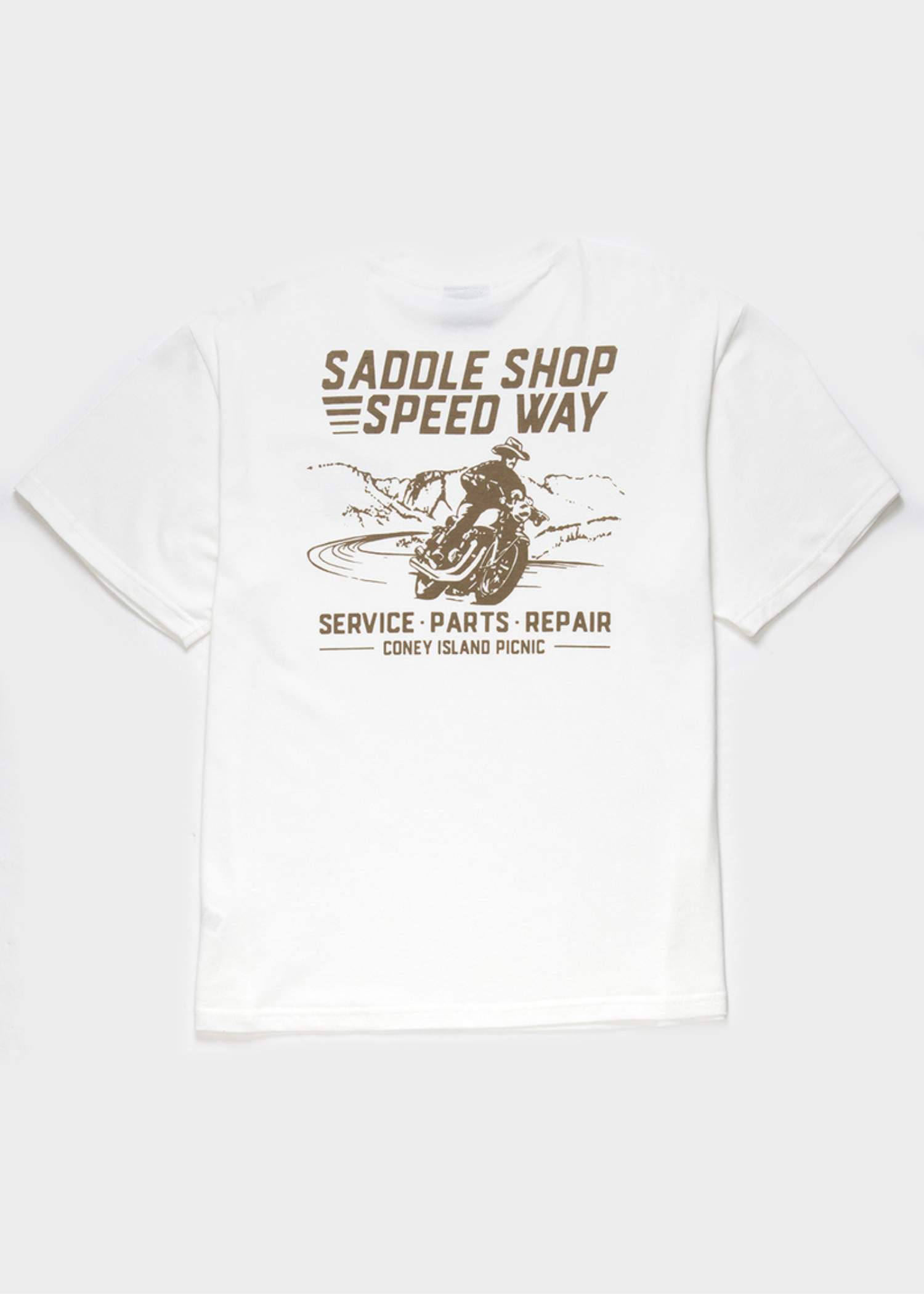 Saddle Shop Speedway Short Sleeve Boyfriend Tee