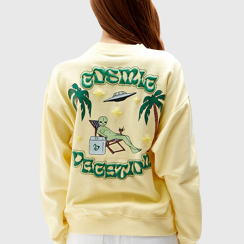 
                      
                        Cosmic Vacation Sweatshirt
                      
                    