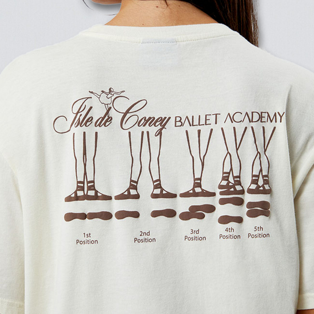 
                      
                        Isle de Coney Ballet Academy Short Sleeve Boyfriend Tee
                      
                    