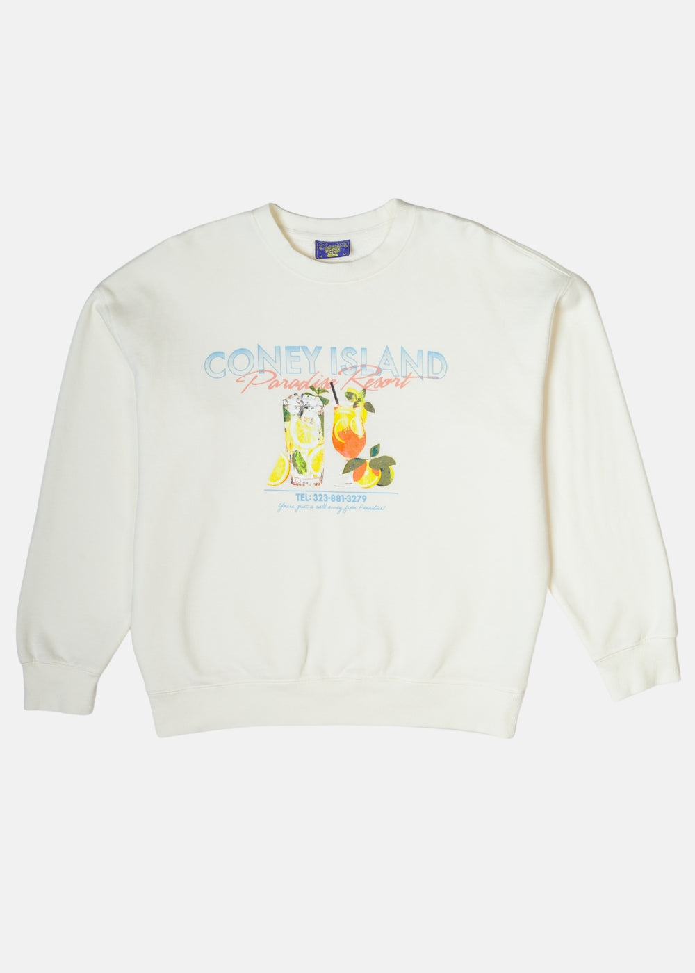 Resort Fleece Graphic Crewneck