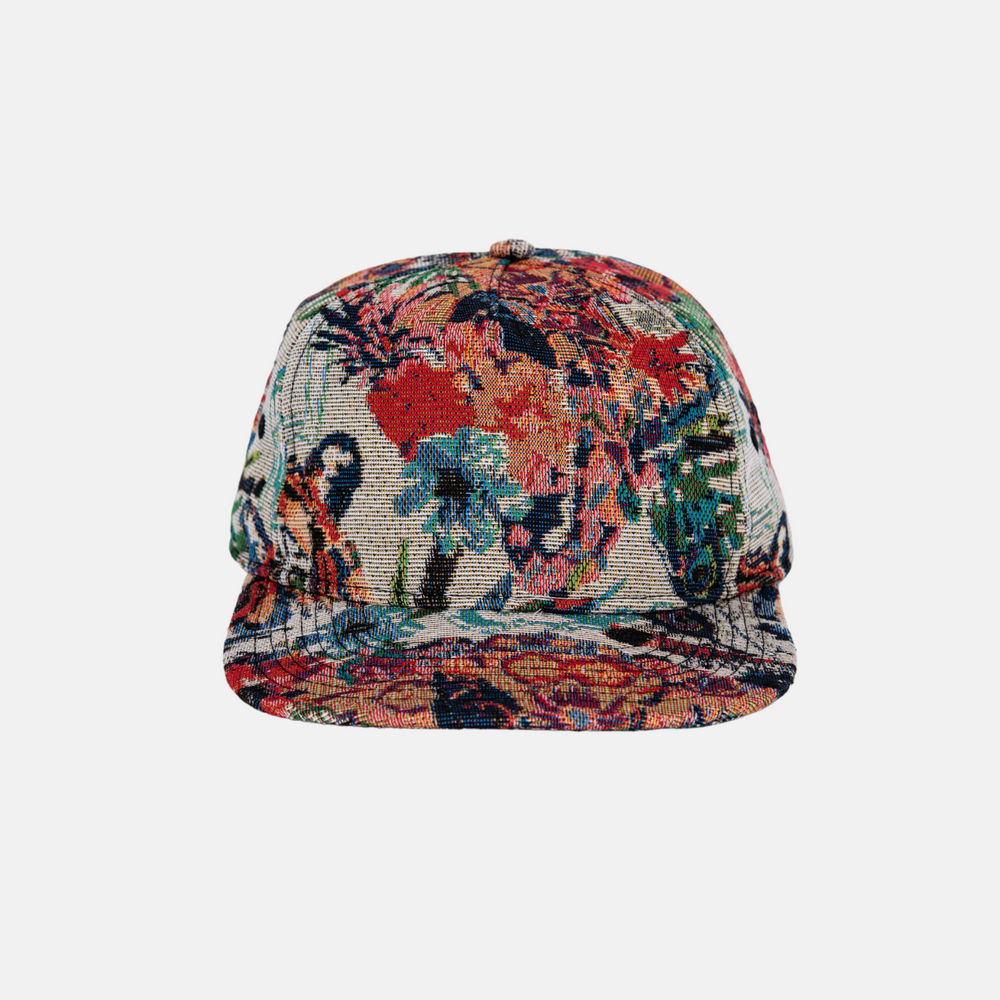 Tiger Jacquard Snapback Hat