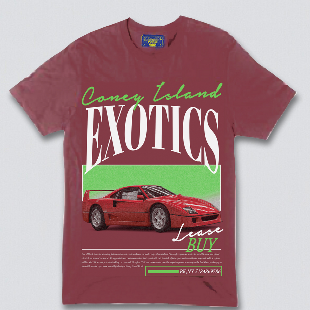 Coney Island Exotics Graphic Short Sleeve Tee