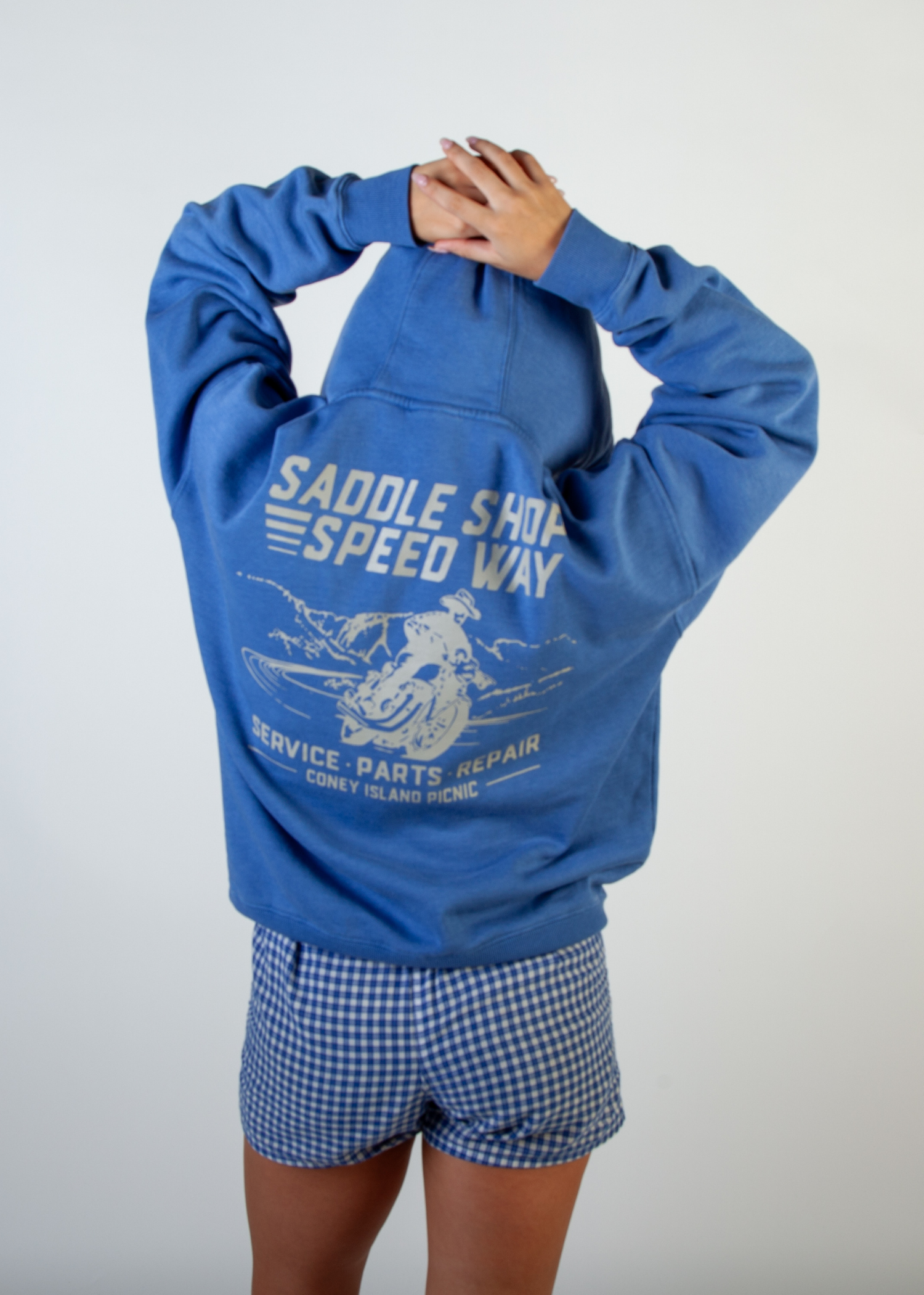 Saddle Shop Speedway Graphic Pullover Hoodie