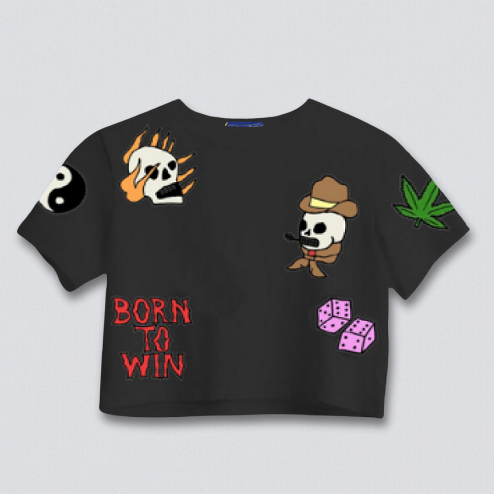 
                      
                        Born to Win Cropped Boxy Tee
                      
                    