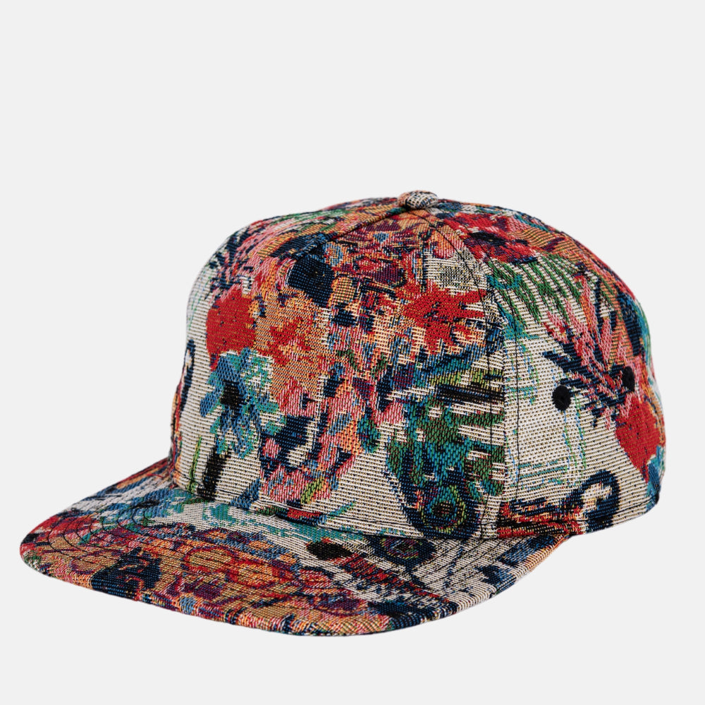 Tiger Jacquard Snapback Hat