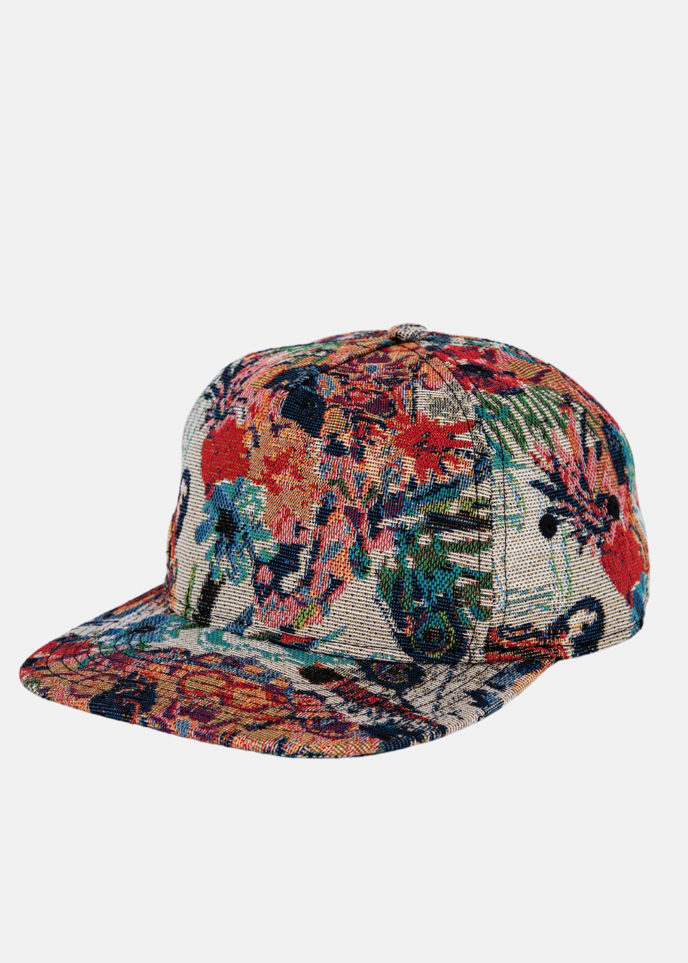 Tiger Jacquard Snapback Hat