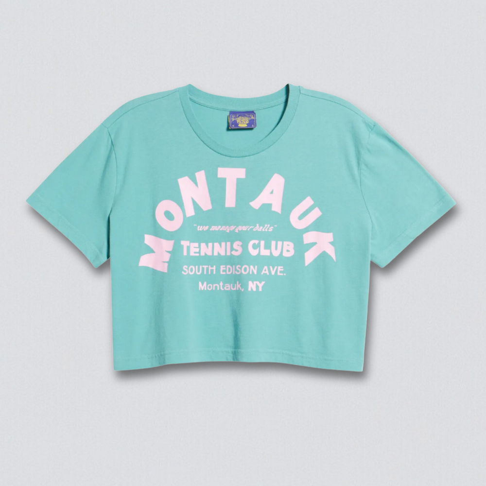 Montauk Tennis Club Crop Top