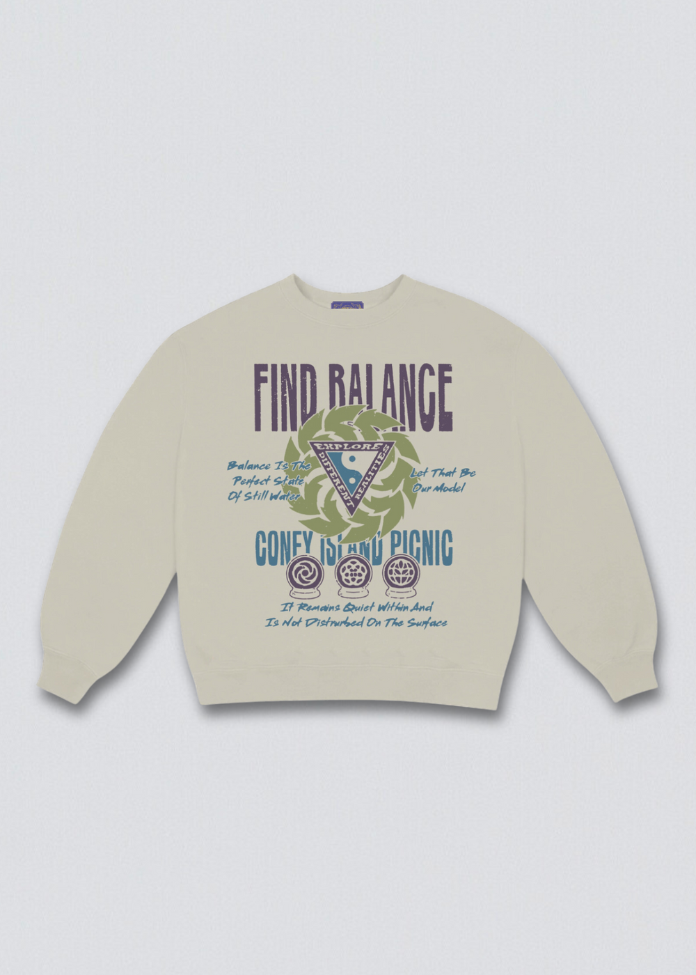 Find Balance Graphic Sweatshirt