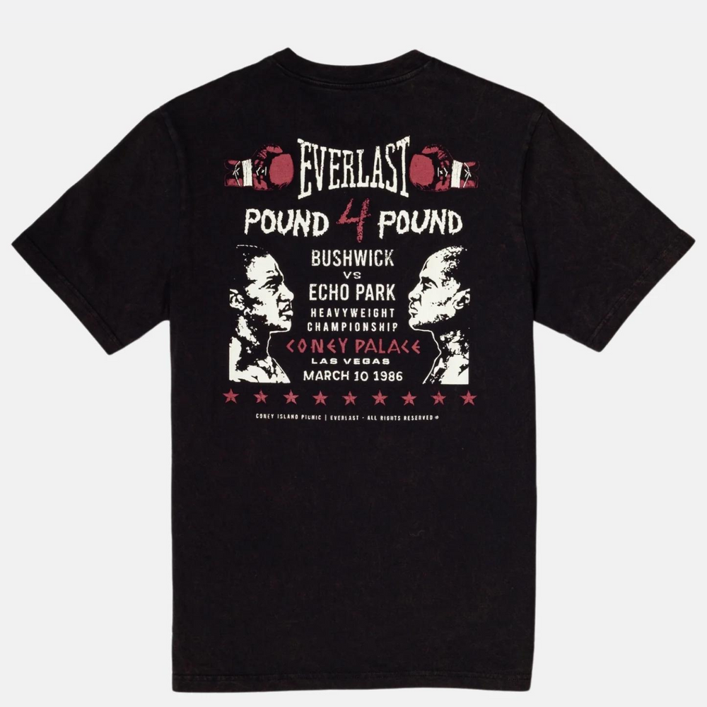 x Everlast Pound 4 Pound Core Short Sleeve Graphic Tee