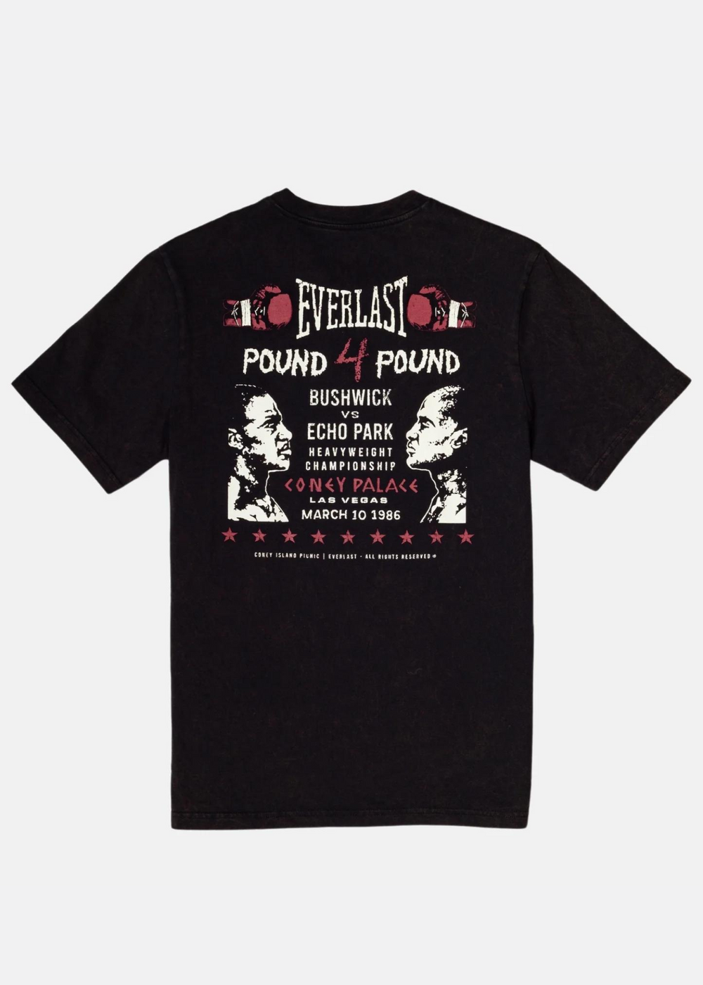 x Everlast Pound 4 Pound Core Short Sleeve Graphic Tee