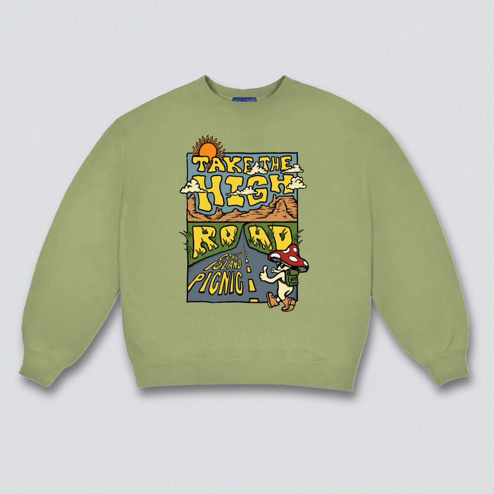 
                      
                        Take the High Road Graphic Sweatshirt
                      
                    