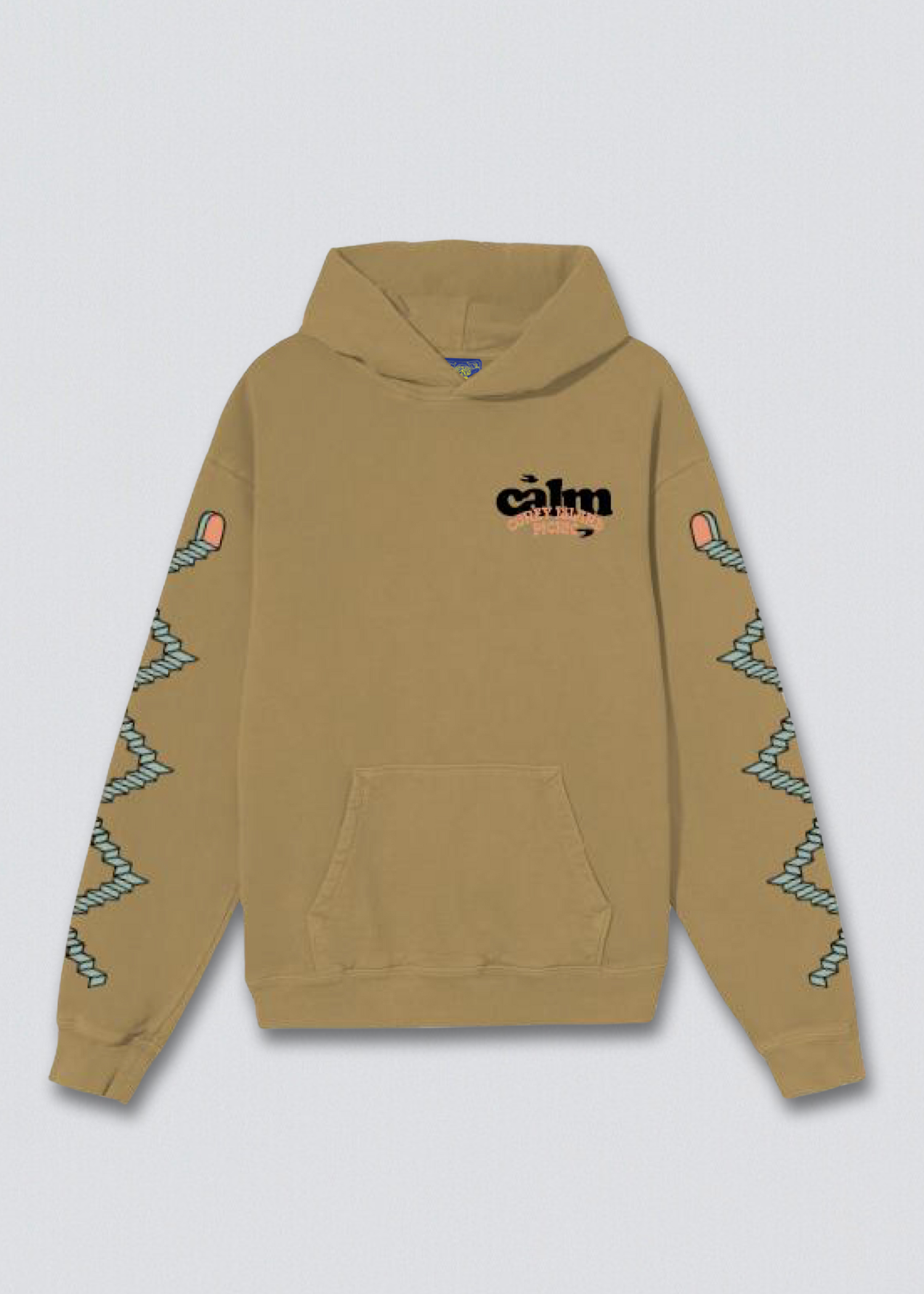 Interpersonal Calm Graphic Pullover Hoodie