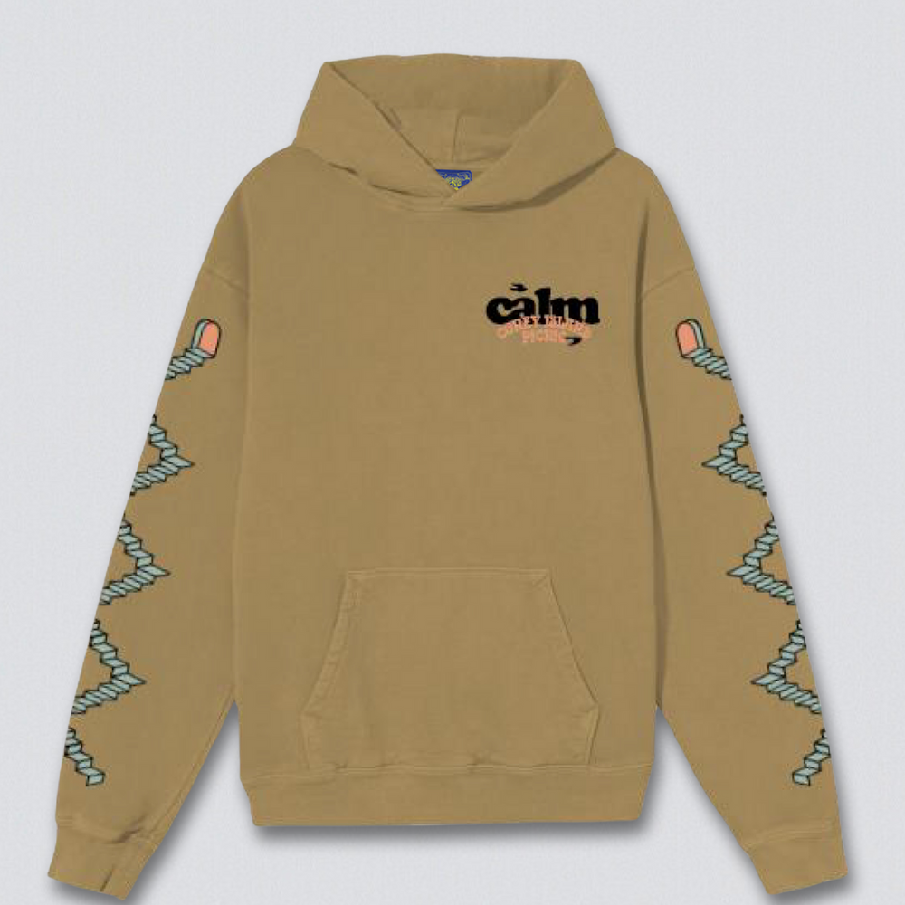 Interpersonal Calm Graphic Pullover Hoodie