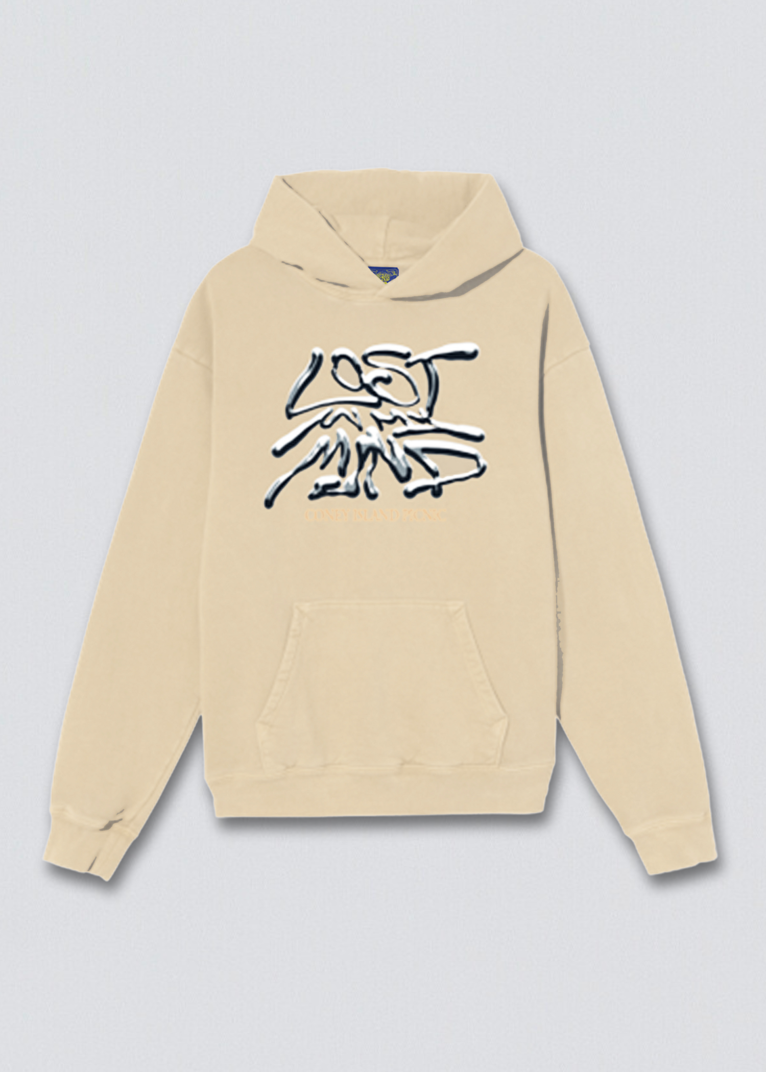 Lost Mind Graphic Pullover Hoodie