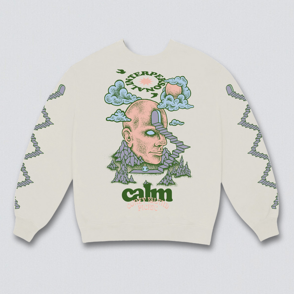 Interpersonal Calm Graphic Sweatshirt