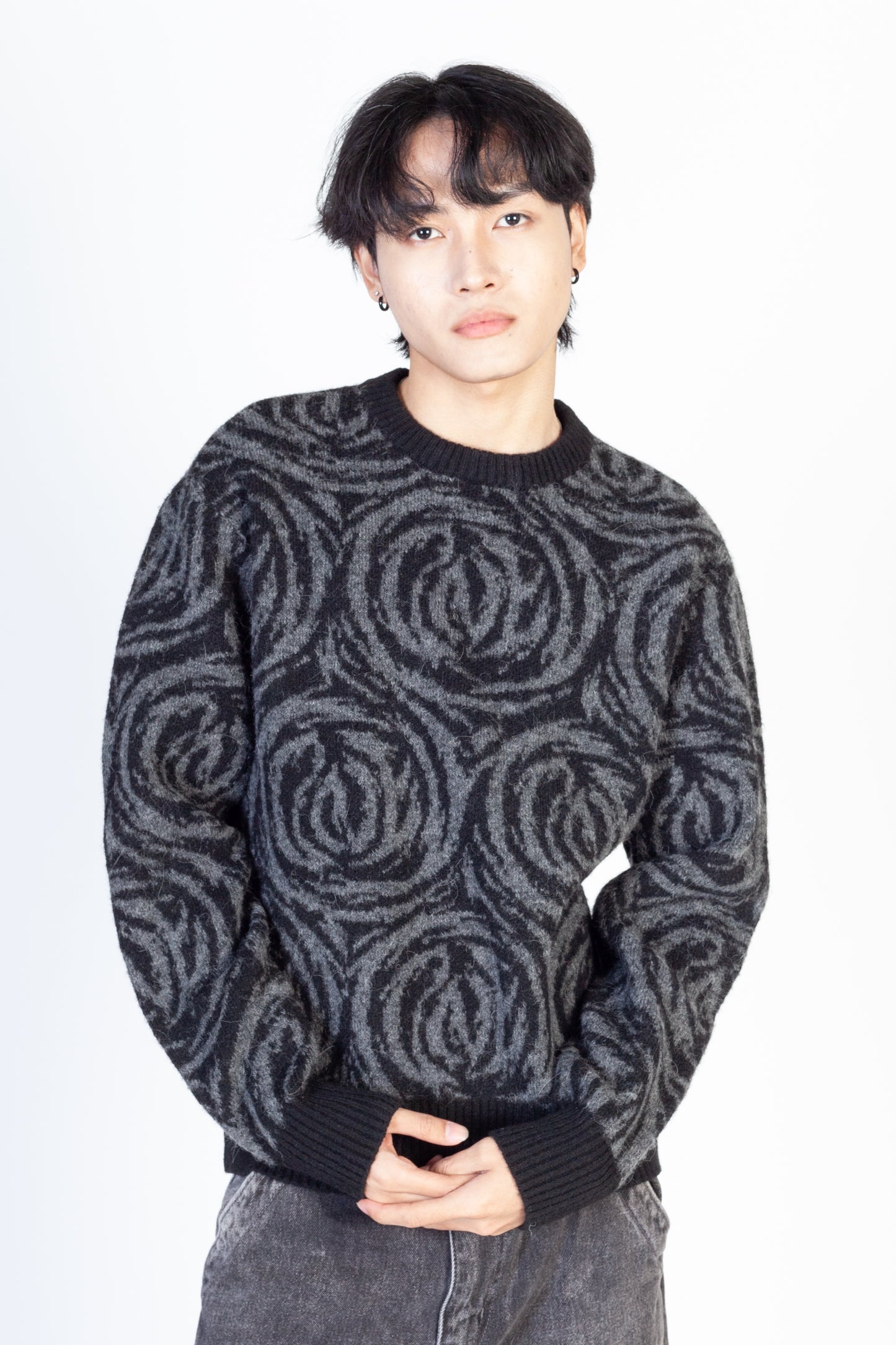 E-Boy Knit Crewneck Sweater