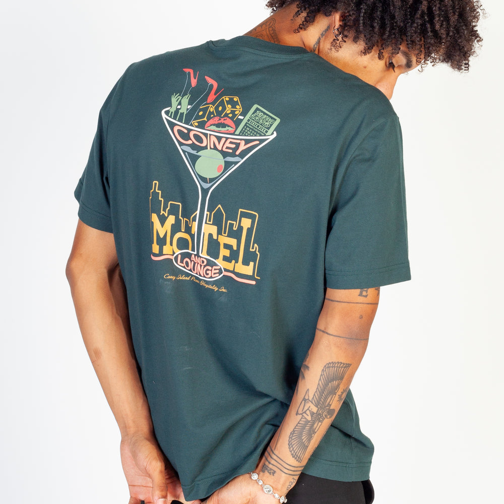 
                      
                        Motel & Lounge Core Short Sleeve Graphic Tee
                      
                    