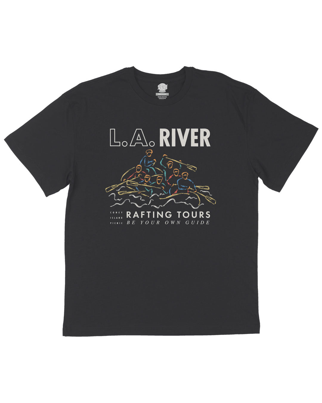 LA River Rafting Tours Graphic Short Sleeve Tee