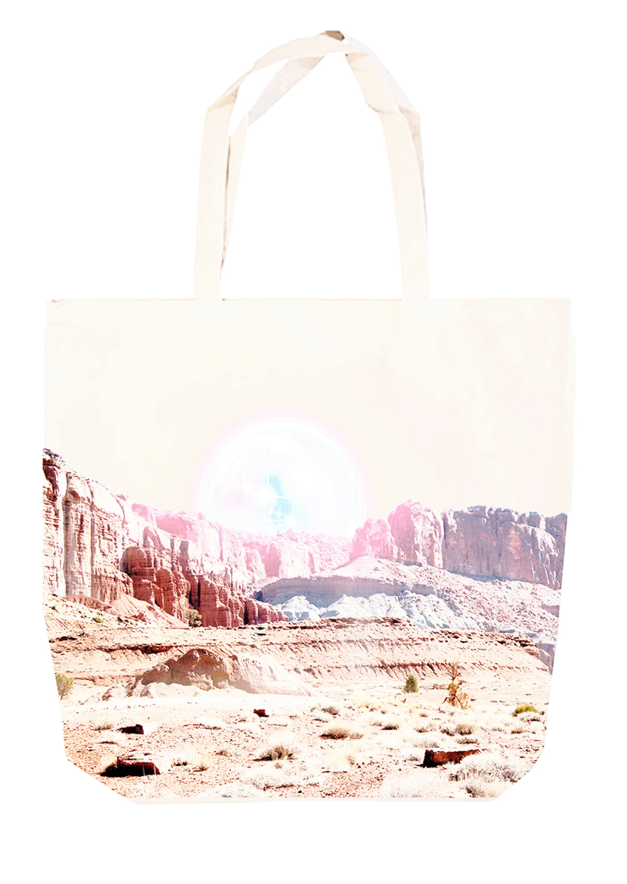 Space Scape Tote Bag