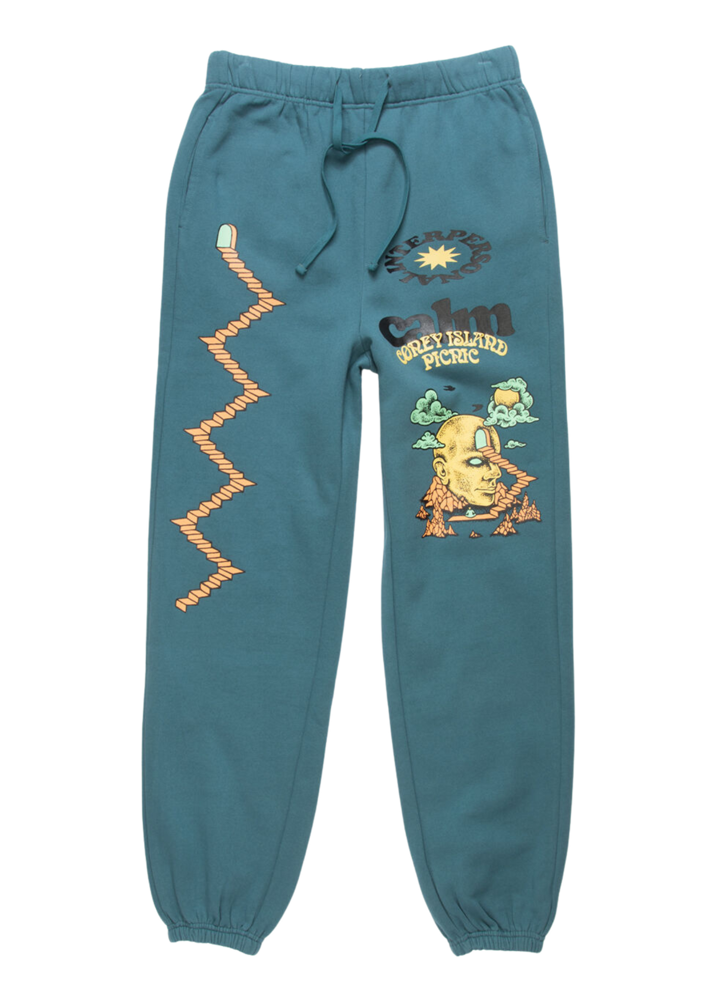 Interpersonal Calm Graphic Sweatpants
