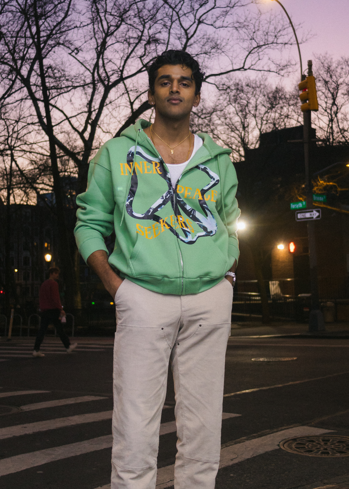 Inner Peace Seekers Zip Up Hoodie