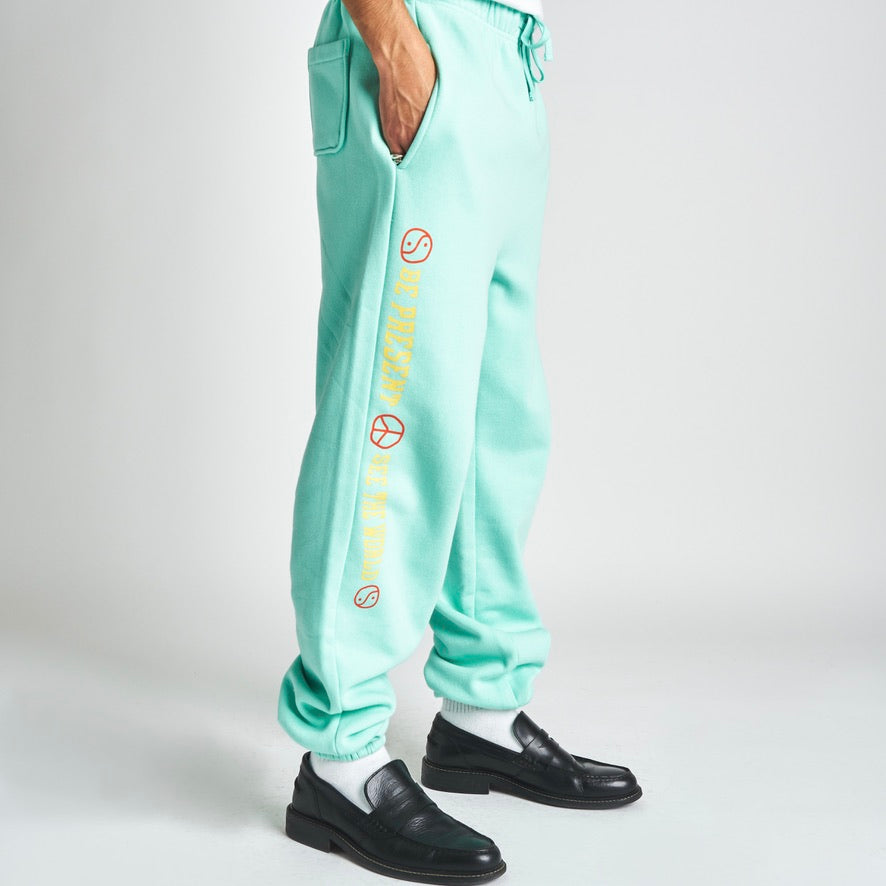 
                      
                        Be Present Graphic Sweatpants
                      
                    