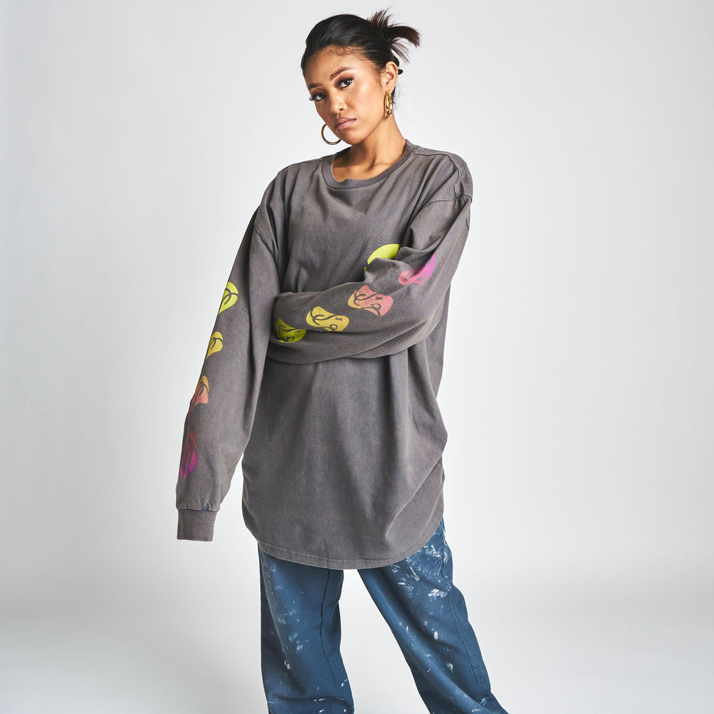 Break Point Tennis Graphic Long Sleeve Tee