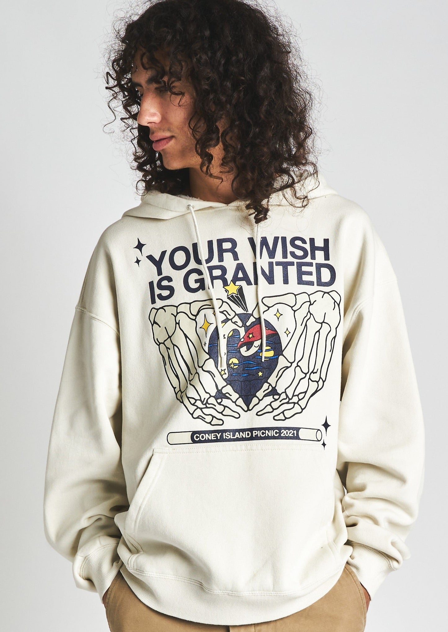 Wish Granted Graphic Pullover Hoodie