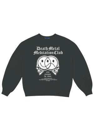 Death Metal Meditation Club Graphic Sweatshirt