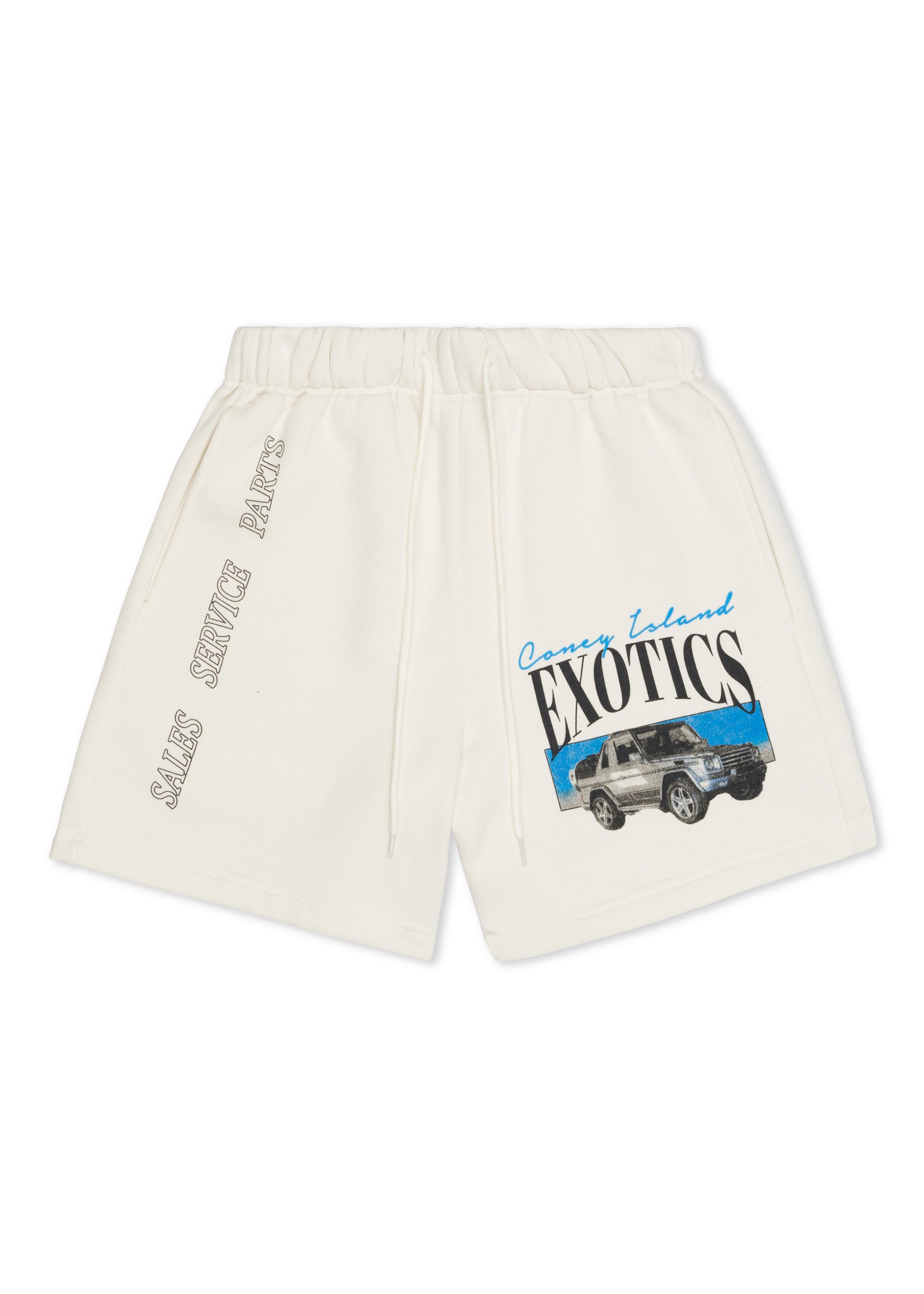 Coney Island Exotics Puff Print Sweat Shorts