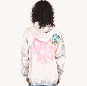 Mother Nature Tie-Dye Graphic Pullover Hoodie