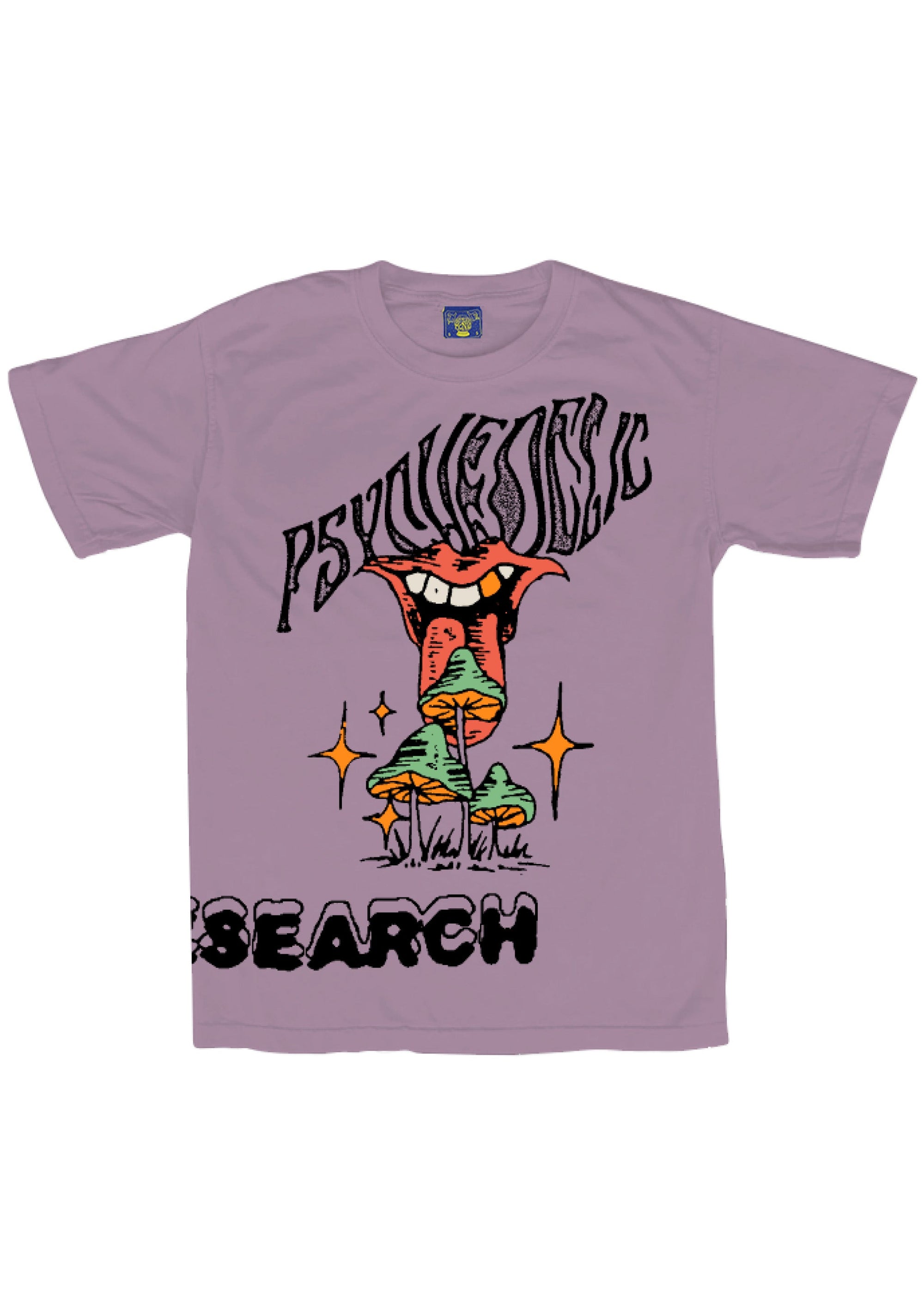 Psychedelic Research Graphic Short Sleeve Tee
