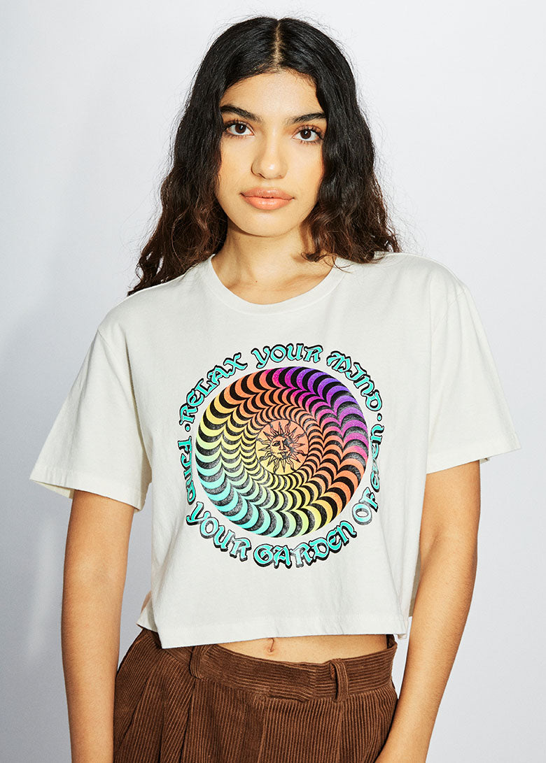 Relax Your Mind Crop Top