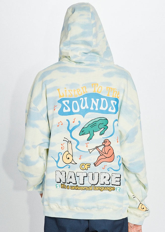 Sounds of Nature Graphic Pullover Hoodie