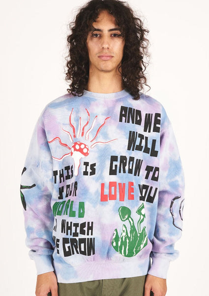 This is Your World Puff Print Sweatshirt