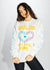 Universal Love Puff Print Sweatshirt