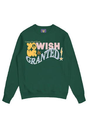 Wish Granted Puff Print Graphic Sweatshirt