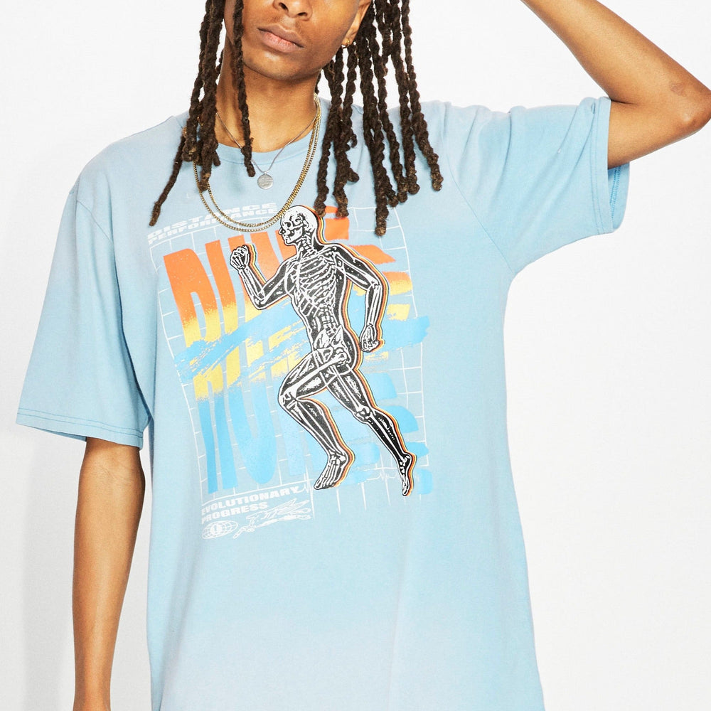 Evolutionary Progress Graphic Short Sleeve Tee